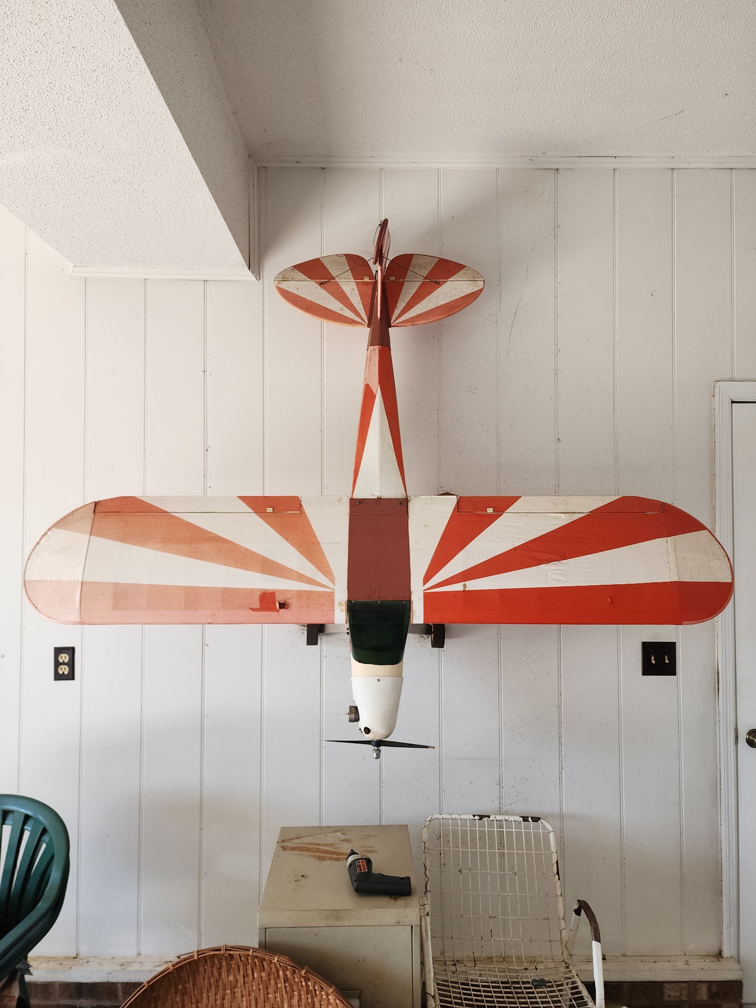 Vintage model airplane